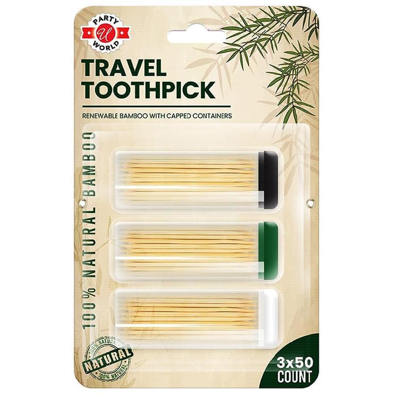 3PK TRAVEL TOOTHPICK 50 EACH-48