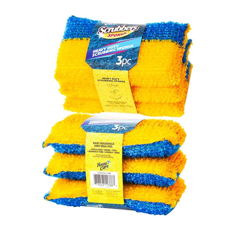 3PK KITCHEN SPONGE - 24