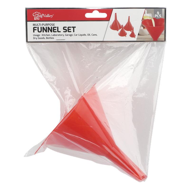4PCS MULTI PURPOSE FUNNEL SET-48