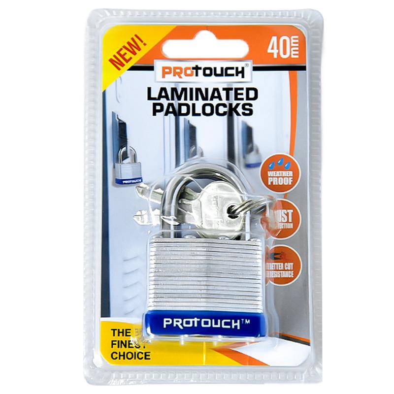 Through Pad Lock 40MM LAMINATED PAD LOCK -24